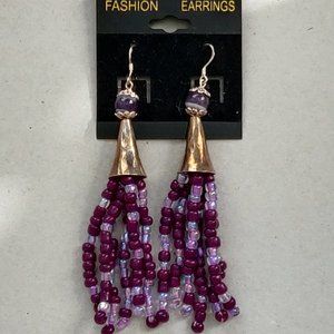 BEADED EARRINGS